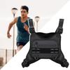 Lightweight Vest Chest Bag For Backpacking Sports Chest BagWaterproof Adjustable Sport Carrier Pouch Phone Holder For Running
