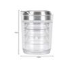 Snow Peak Tableware Set Tea Cup Sayo Clear Tea Cup (Set of 2) TW-340 Tea Cup Glass Camping Outdoor