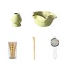 Japanese Style Ceramic Matcha Tool Flower Shaped Matcha Making Kit Matcha Tea Set  Matcha Lovers