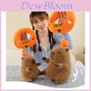 Adorable Capybara Plush Toy Soft Short Plush Animal Pillow For Home Decor And Gifts