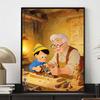 Disney Pinocchio and Geppetto diamond painting mosaic art kit 5D handmade diy gift home decoration