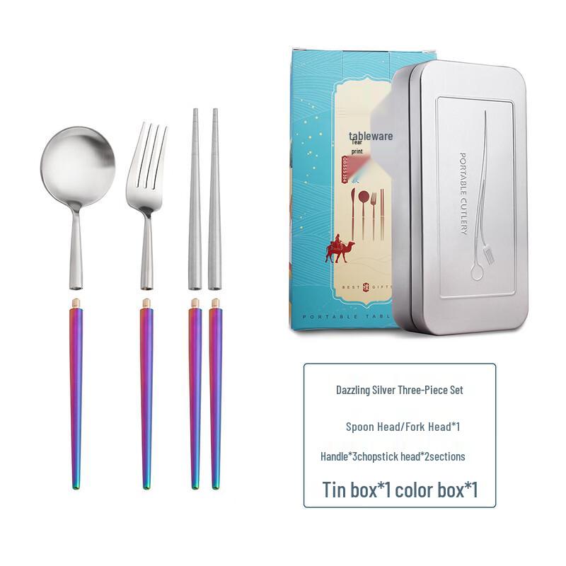 Handun Portable Stainless Steel Cutlery Set