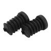 Harley Touring Rear Shock Absorber Dust Cover - Black Rubber Motorcycle Accessory