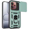 Case for vivo - TPU+PC, Green, With Stand