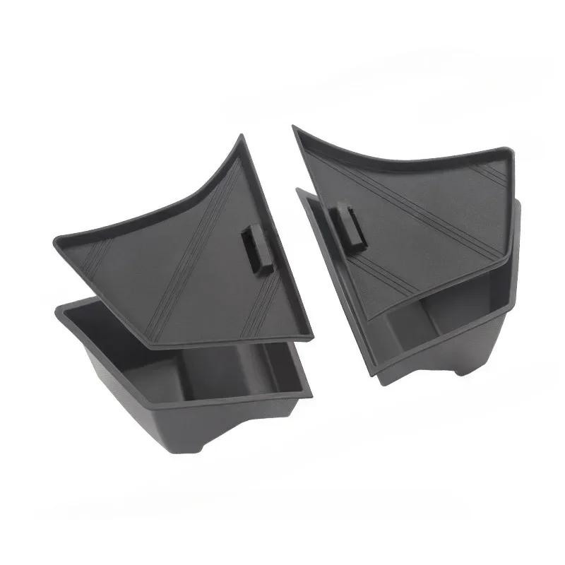 

Side Storage Box Lids For Tesla Model 3 Highland 2024 Rear Trunk Organizer Lids Cover Plate Garbage Bins Car Interior Accessorie