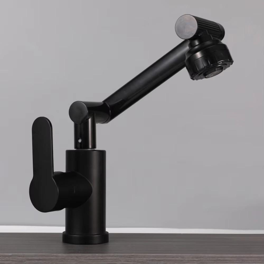360° Rotating Robotic Arm Faucet Hot and Cold Water Universal Faucet Rotating Faucet  Kitchen Sink