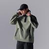 Li Ning LiNing Loose Pullover Long-Sleeve Fleece Sweatshirt for Men, Green