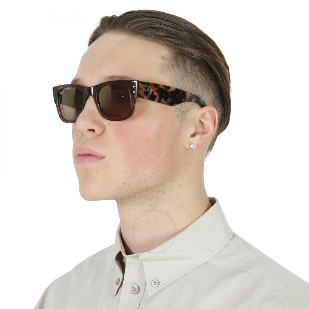 Ray Ban Mega Wayfarer Gold Mirror Square Unisex Sunglasses Rb0840s 663693 51