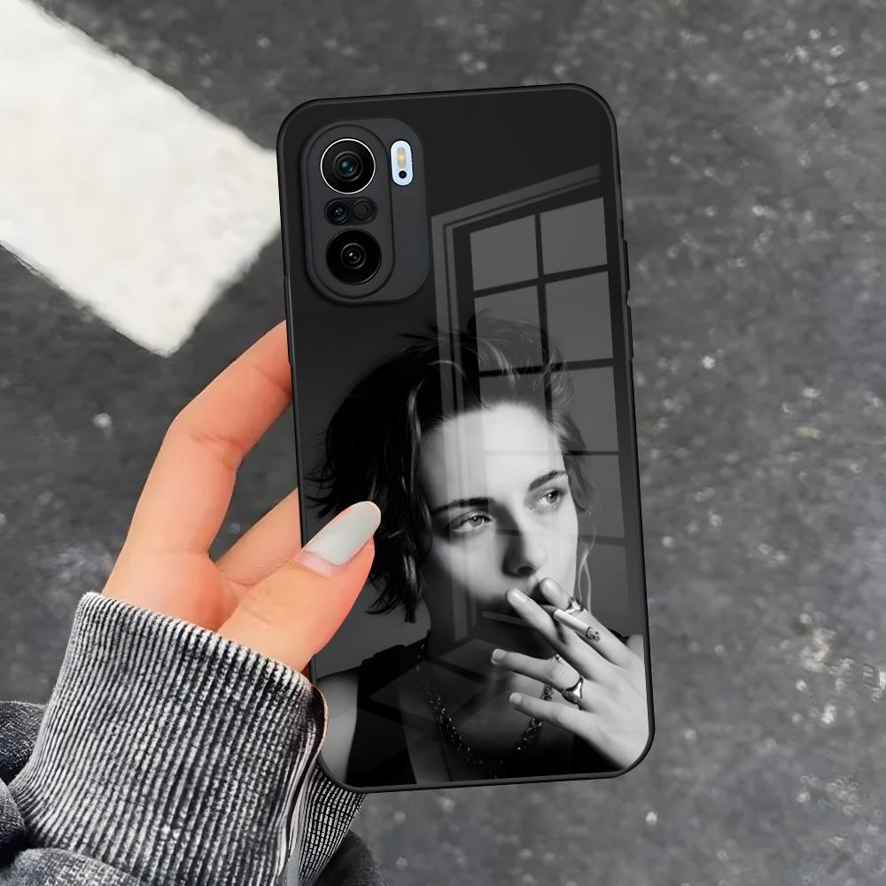 Amazing Girl Kristen Stewart Phone Case for Xiaomi 15 14 13 12 X Redmi Note 10 Mi 11 S Lite T Pro ultra glass Cover