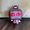 15cm Alastor 3V Vox Plush Toys Bag Keychain Funny Anime Animation Hazbin Hotel Character Figure Plushie Keys Chain Pendant Doll