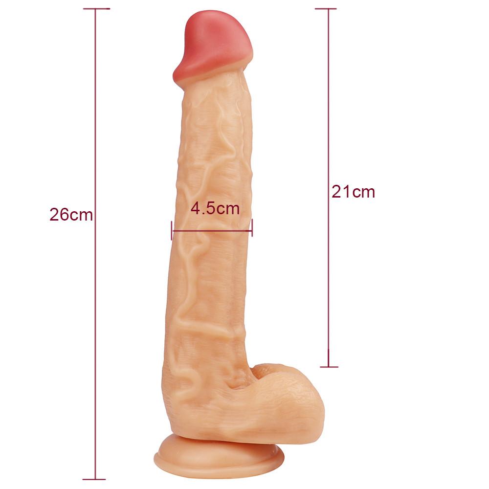 MoDi Ženský sex živý dildo vibrátor masáž bodu G masturbace muž přísavky realistický pocit muž skutečný penis sexuální hračka žena