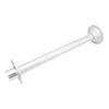 29.13in RV Table Leg Detachable Aluminium Alloy Table Pedestal Detachable Table Base Stand Leg for Motorhome Campervan