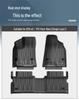 Eco-Friendly TPE Floor Mats for 2023 BYD E2 - Dirt-Resistant, Waterproof, Includes Trunk Mat