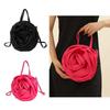 Shoulder Bag Clutch Bag 3D Rose Shape Crossbody Bag Handbag Fashion Tote Bag Banquet Prom Wedding Evening Bag  Hot Pink