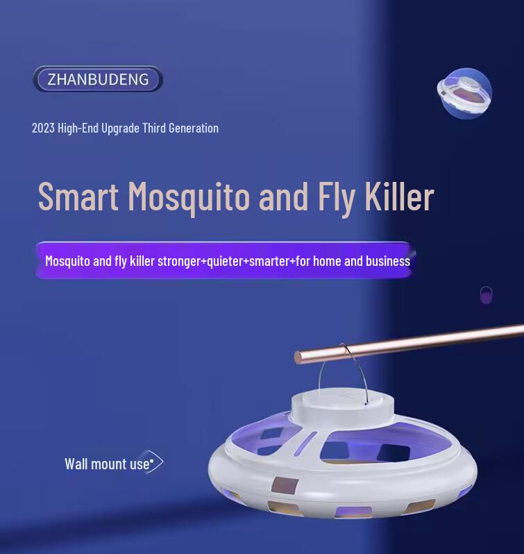Multifunctional Insect Killer Lamp: Mosquito, Flea, Cockroach, Fly Trap & Lure