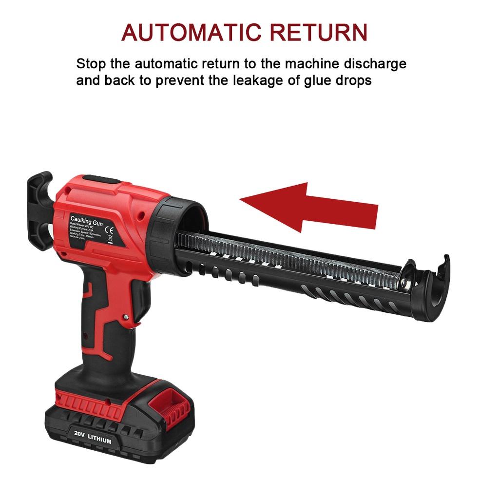7000 RPM Electric Cordless Caulking Glue Machine Hot Heat Filler Sealing Home Improvement Glue Applicator DIY Crafts