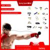 Cross-border Head-mounted Boxing Reaction Ball - PU Foam Rebound Speed Trainer, Decompression Venting Ball