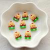 30Pcs Mini Cartoon Christmas Snowman, Biscuit Man, Dog Nail Art Flat back Rhinestone DIY Manicures Appliques Accessories Crafts