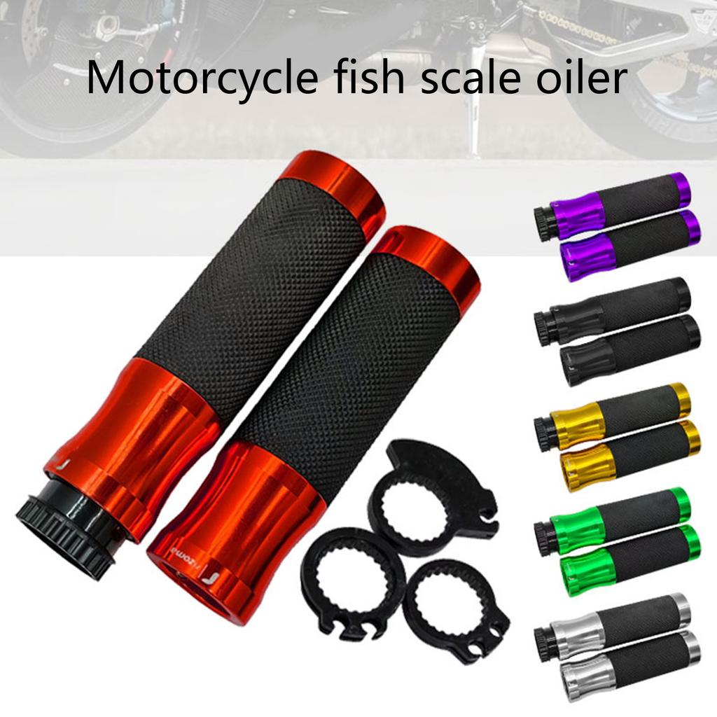 Easy to Install Motorbike Grip Sleeves Handle Covers Set with Superior Grip Texture Suitable for Safe & Secure Handling