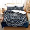 Oriental Mandala Doona Quilt Duvet Cover Set Double/Queen/King Bedding Set Gift