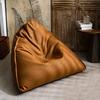 Japanese Lazy Sofa Tatami Bean Bag Balcony Lying Light Luxury Leather Children's Reading Single Chair