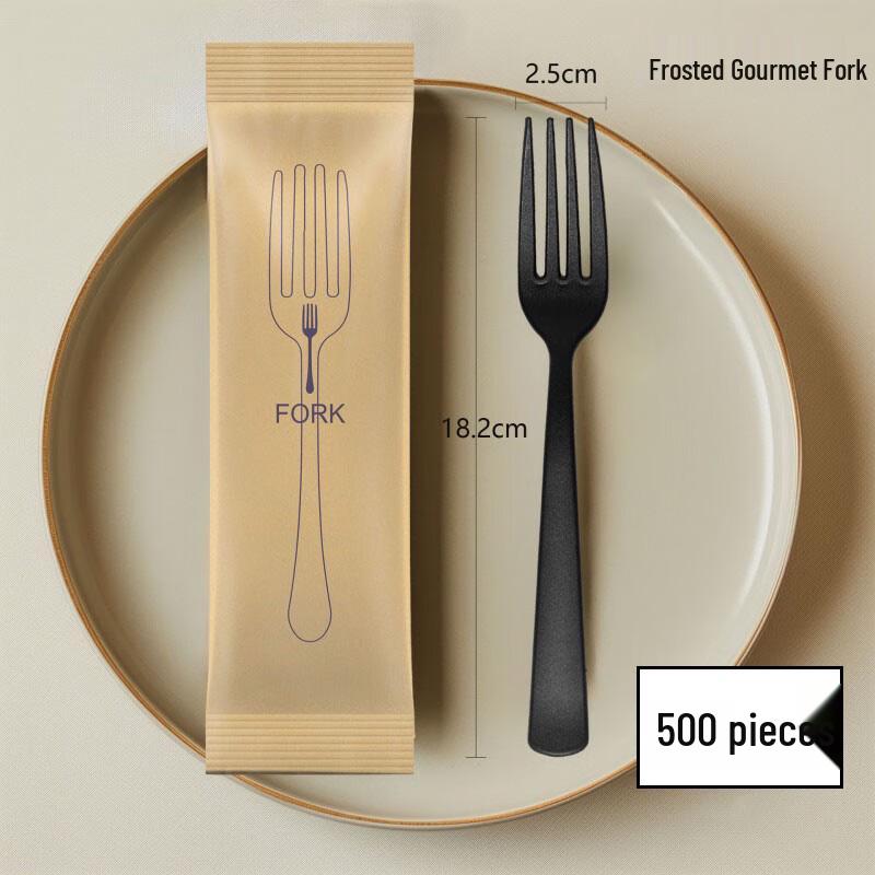 Nuoxian Disposable Biodegradable Frosted German Style Forks