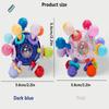 Manhattan Atomic Ball Player Grasping Ball Baby Toy Teeth Grinding Ball Puzzle Early Education Baby Grasping Training