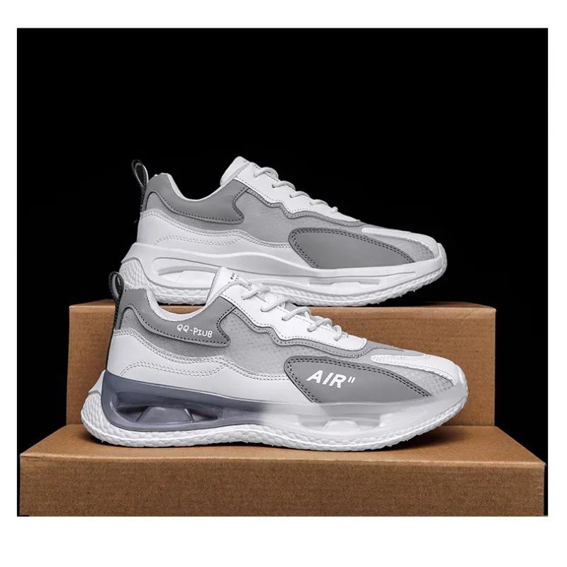 Pánské značkové boty na platformě, prodyšné a odolné proti opotřebení, běžecké boty, tenisky, módní boty na platformě, pánské boty