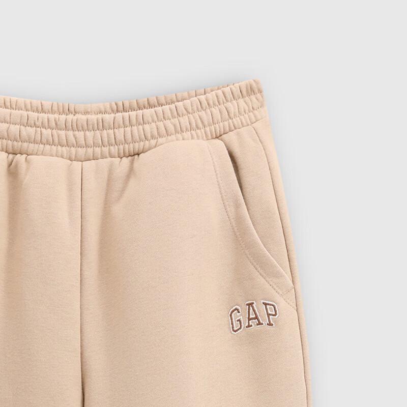 GAP Kids' Embroidered Logo Faux Fleece Sweatpants