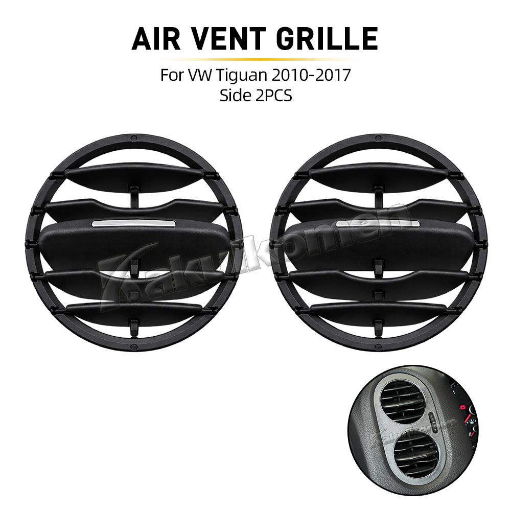 For Volkswagen Tiguan 2010-2017 Car Center Dash Vent Air Conditioner Vent Grille Deflector Car Interior Accessories