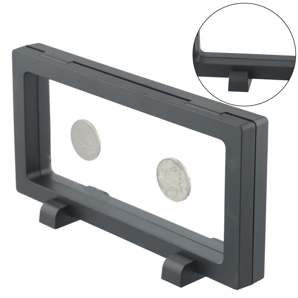 Coin Display Box Jewelry Storage Case Stand Holder Collection Container 180*90mm Hand String Bracelet Elastic Box