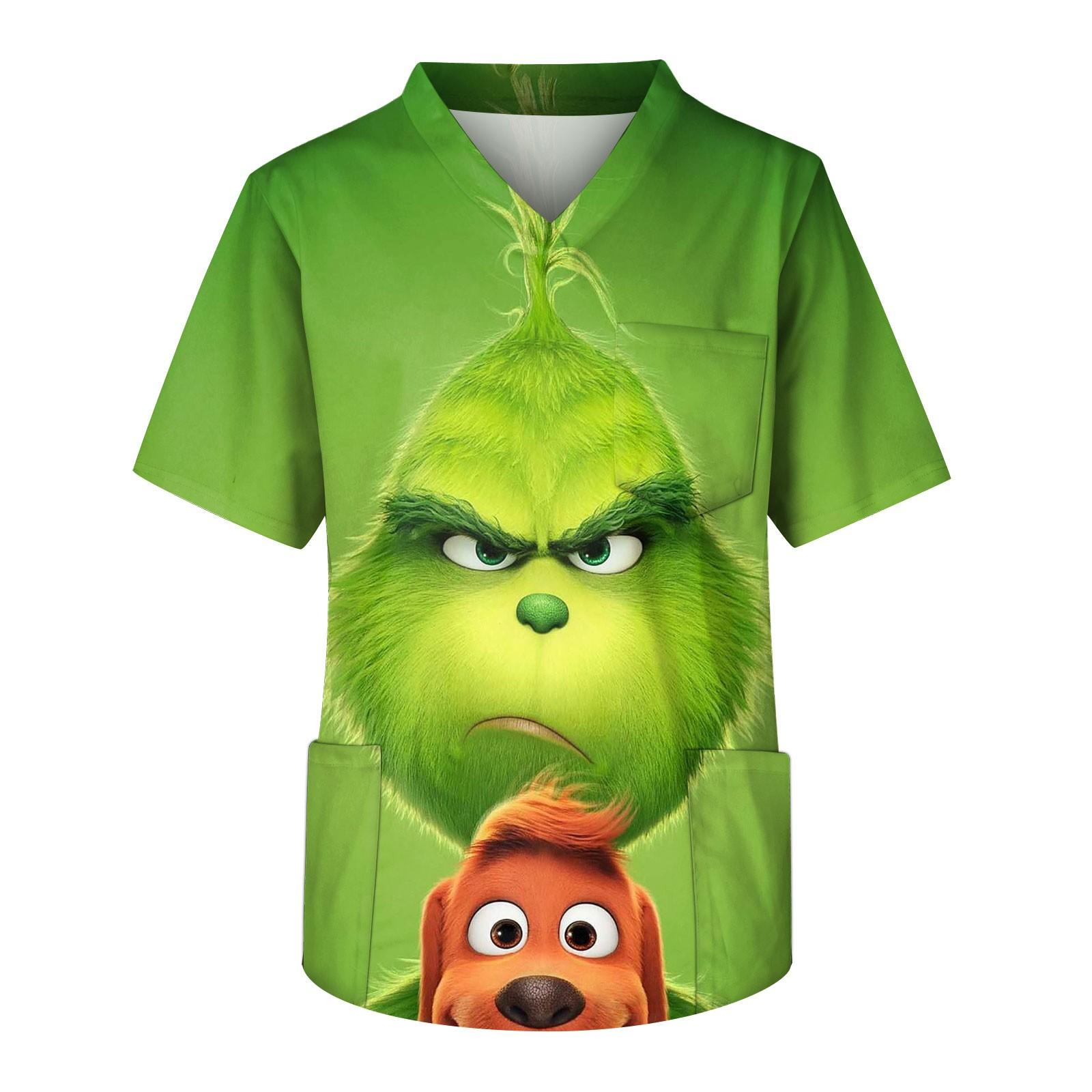 

Мужской топ с коротким рукавом и V-образным вырезом с принтом нагрудного кармана M зелёный