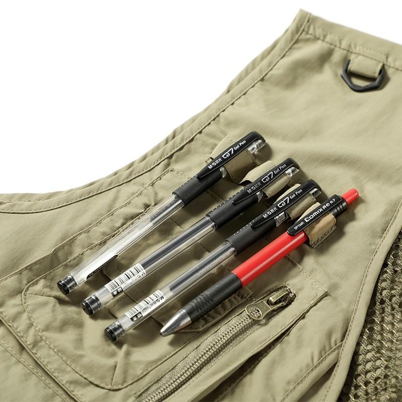 Mens Lightweight Utility Vest With Multiple Pockets Outdoor Fishing Photography Hiking Casual Wear