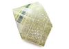 Simon Carter Paisley Check Silk Tie [SIMON CARTER] (Yellow-Green)
