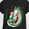Spirited Away Anime Movie Anime Tshirt Black Shirt Shirts for Unisex Cosplay