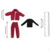 1/12 Male Action Figure Clothes Three Piece Set Base Shirt Pants Fashion Jacket Coat Miniature Men's