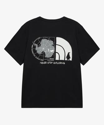 Noseupeiseu Nt7Us62A Men'S 69 Days Expedition Short Sleeve T-Shirt 1 Black