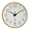 Easy to Read Glowing Hanging Clock Silent Quartz Wall Clock Modern Luminous Wall Clock  Office
