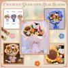 Graduation Gift Bear Knitted Bouquet Creative Adult Gift Girl Birthday Doll Graduation