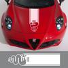 For Alfa Romeo 159 147 Giulietta Stelvio 4C MITO 156 Giulia Sportiva GT Auto Car Hood Sticker Vinyl Bonnet Decals