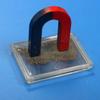 Iron Powder Filings Magnetic Powder Shavings Packed in Clear Box Interactive Magnetism Experiment Classroom Teaching Aid