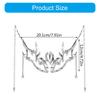 Mechanical Half Mask Irregular Metal Face Accessory Cosplay Face Chain Halloween Unisex Fashion Jewelry for Party Wear