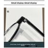 Korean-style Small Oval Small Frame Reading Glasses Retro Half Frame Blue Light Protection Presbyopia Glasses for Male Female