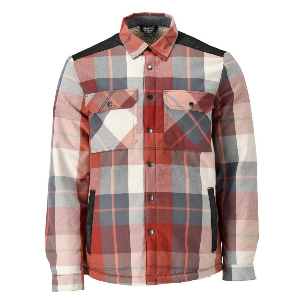 Mascot Mens Customised Checked Pile Shirt