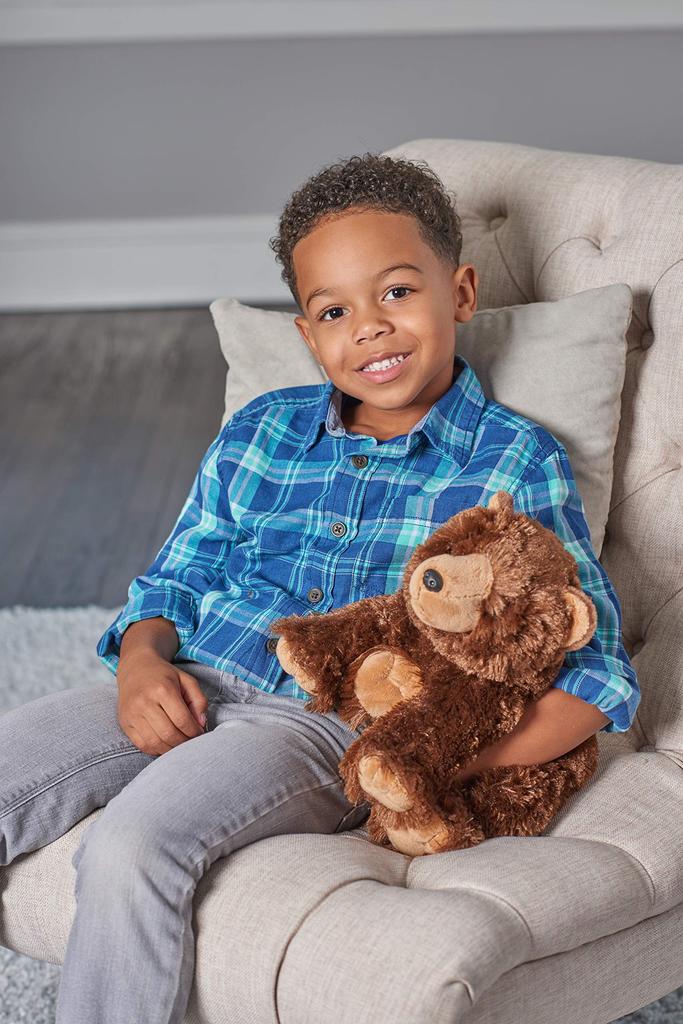 Wild Republic Brown Bear Stuffed Animal Plush Toy, 12"