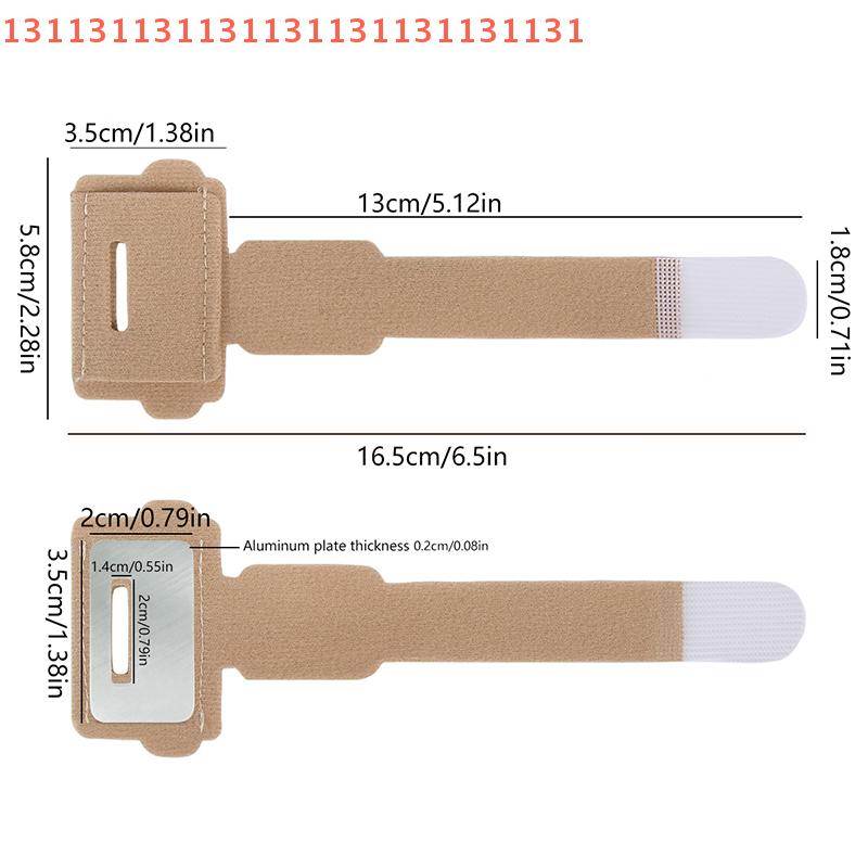 1 ks Korektor kladívkových prstů Prstové dlahy Obvazy pro korekci kladívkových prstů Křivé a překrývající se prsty Chránič