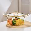 High Borosilicate Glass Stew & Milk Pot