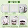 50Pcs Thickened Hanging Ear Drip Coffee Bags Single Serve Pour Over Filter Bag  Travel
