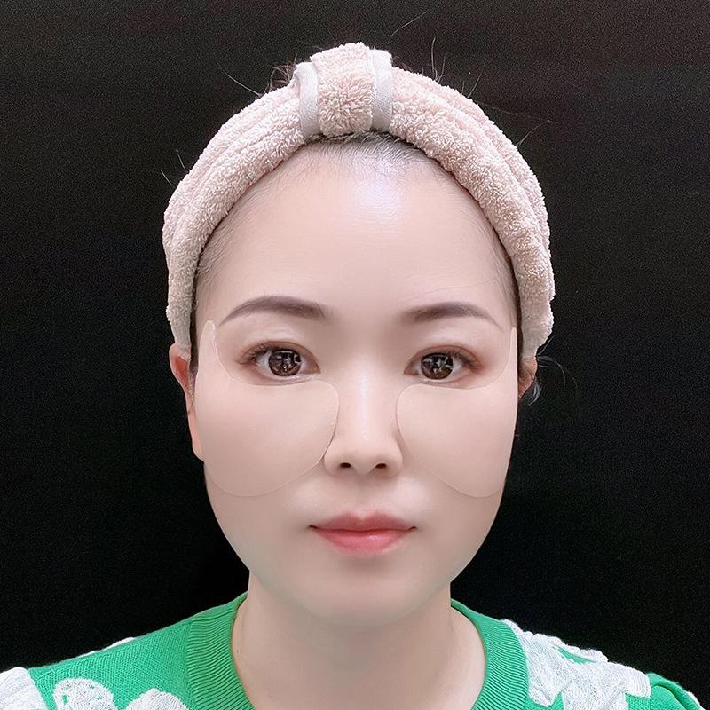 1 Pairs Golf Sun Protection Uv Face Patches Fresh Jelly Sunblock Gel Eye Mask Stickers Moisturizing Sun Patches