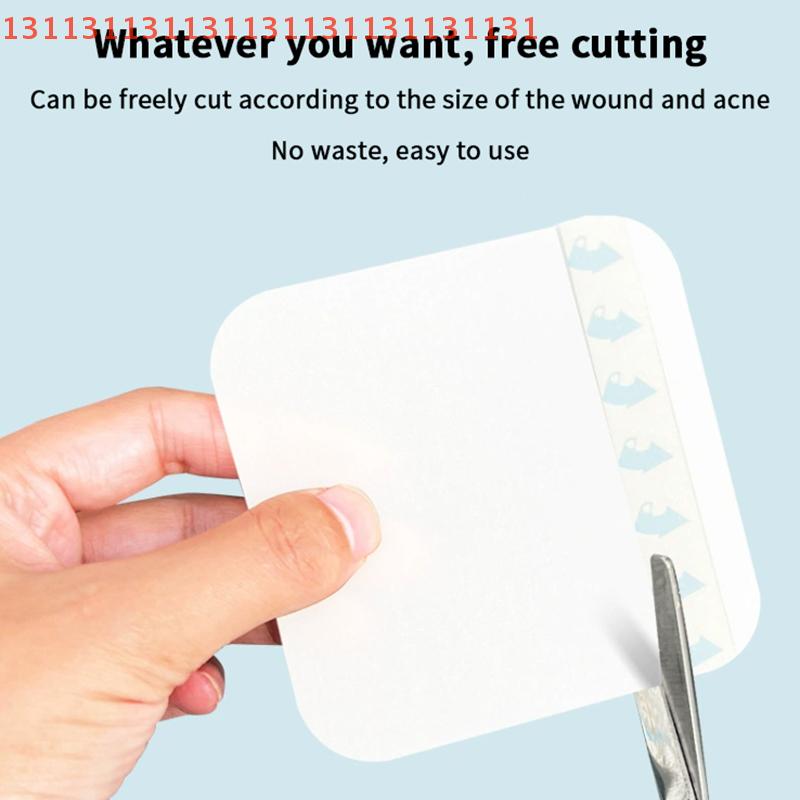 2Pcs Ultra Thin Hydrocolloid Dressing Patches Wound Dressing Adhesive Breathable Waterproof Pad Help Wound Healing Skin Care